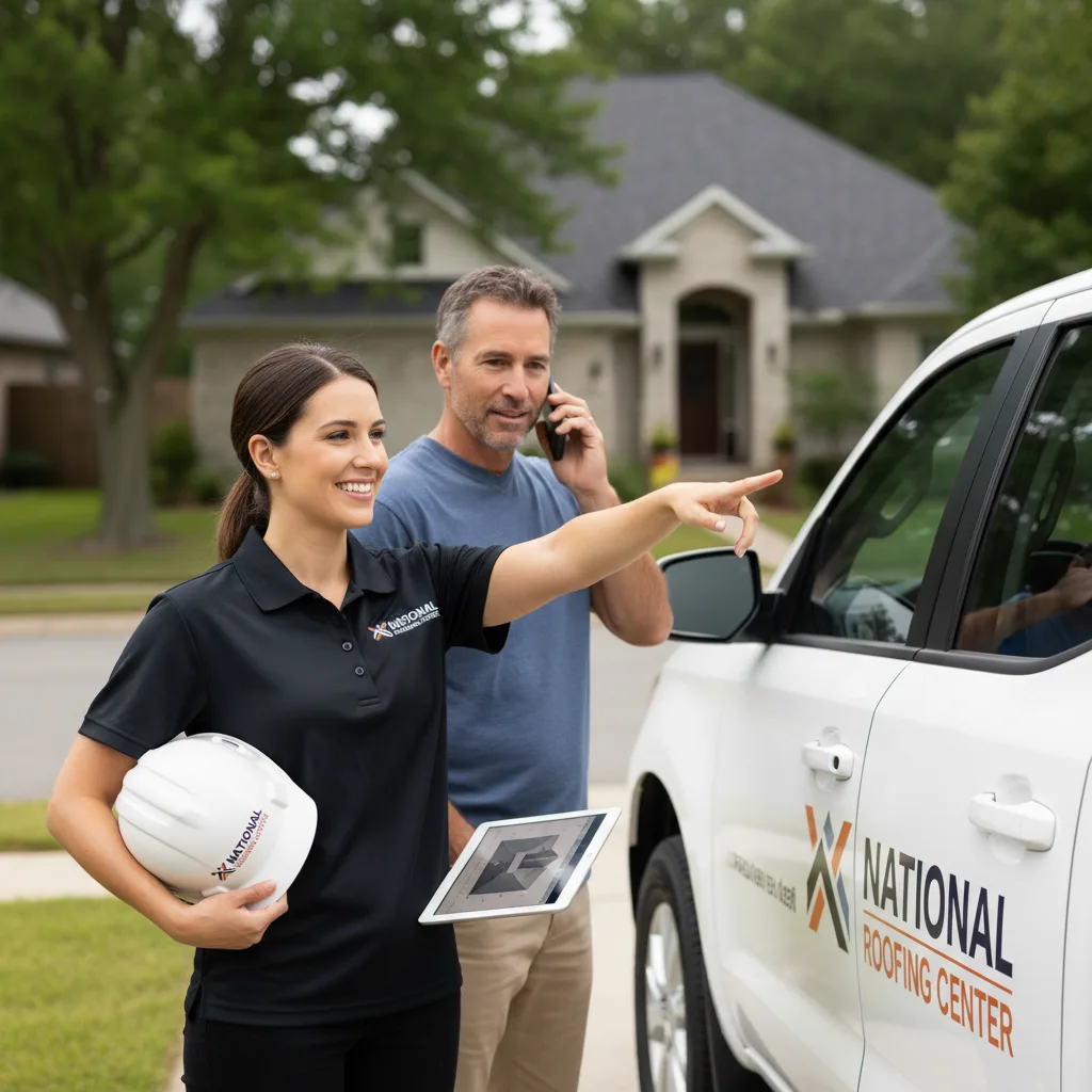 National Roofing Center customer support in St. Gabriel