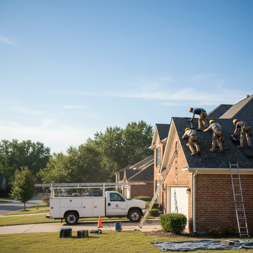 Roof Repair in St. Gabriel